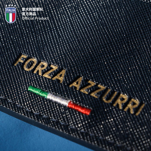 意大利国家队官方商品 | 刺绣深蓝多层卡包卡片夹足球迷周边礼物 商品图4