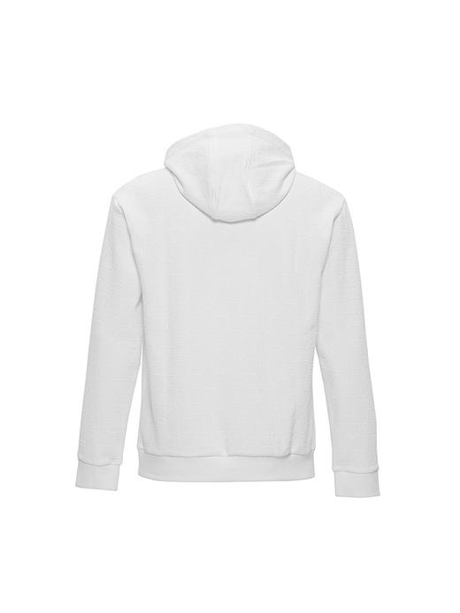 callisto白色棋盘格+立体字母设计卫衣 FSFLE010C 商品图2