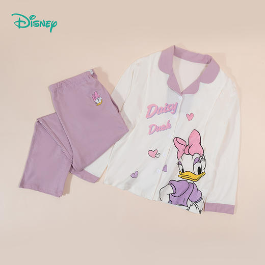 迪士尼孕妈妈家居服套装月子服秋新款柔软舒适黛丝两件套ZD3CY001
 商品图7