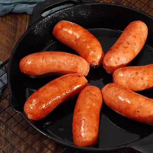 广泋脆皮大肉肠原味/黑胡椒味  80g*10支/袋(保质期到2025年8月10日，介意勿拍) 商品图1