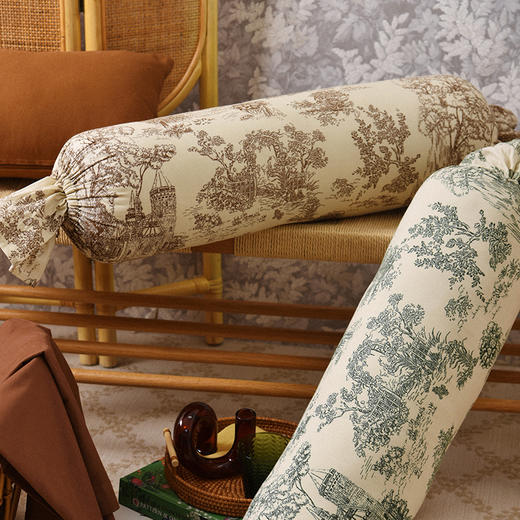 卢瓦尔河谷糖果枕卧室圆柱形侧睡枕 商品图1