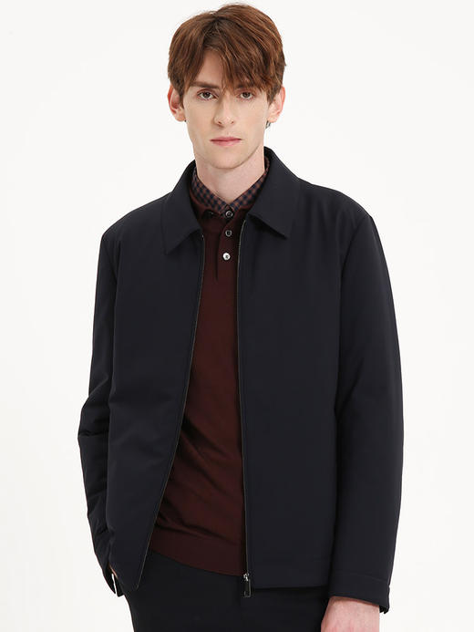 callisto藏青弹力混纺行政款夹克 FSFUR010C 商品图0