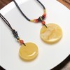 精品天然原矿俄料满蜜琥珀（蜜蜡）公主扣吊坠 饰品美物 商品缩略图1