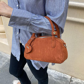 geemaa 麂皮绒波士顿包原款升级