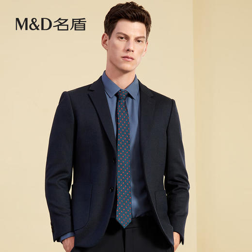 【名盾】MD名盾男士商务单西秋冬新款职业正装西装外套82554 商品图1