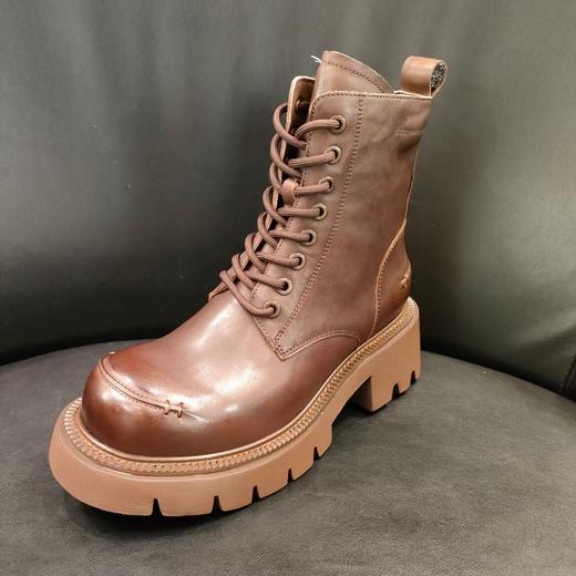 LFGJ凌介女鞋 14905  时尚圆头马丁靴 商品图0