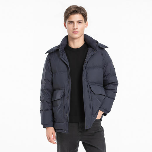 布兰施秋冬男士经典简约羽绒服 商品图0