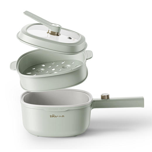 【小程序】小熊(Bear)电煮锅 电火锅 小电锅 电热锅 3L多功能电蒸锅 电炒锅一体 学生宿舍泡面火锅 配蒸笼丨DRG-E30N2 商品图11