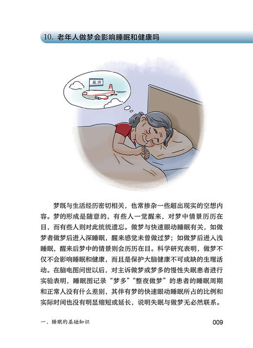 老年人睡出健康病不扰 相约老年健康科普丛书 李长青 常见睡眠问题解答 中医养生疾病合理用药与睡眠 人民卫生出版社9787117352413 商品图3