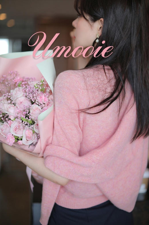 琮宏 UMOOIE针织衫 均码！安迪绒轻柔纱 柔软舒适 气质都市女士 商品图0