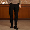 MD名盾男士羽绒裤秋冬白鸭绒长裤商务休闲直筒裤青年保暖加绒秋裤 商品缩略图2
