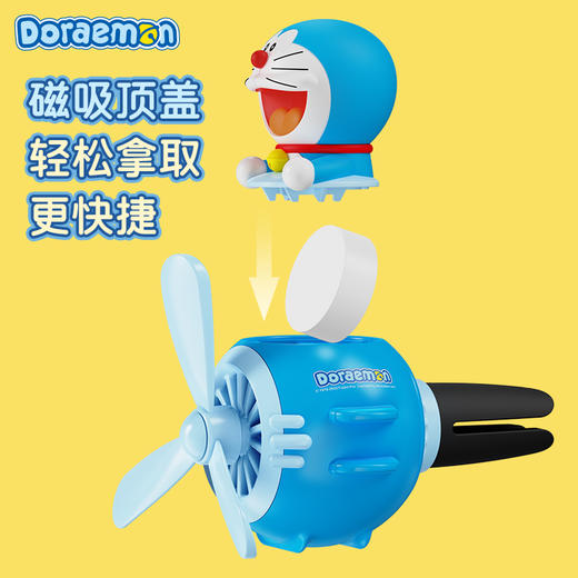 ROCK 哆啦A梦 小飞机车载出风口香薰 商品图4