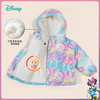 迪士尼童装女童夹棉外套冬季米妮宝宝满印卡通连帽加厚保暖上衣ZD4CS001 商品缩略图6