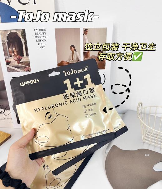 ToJo mask玻尿酸口罩（拍6个29.9） 商品图1