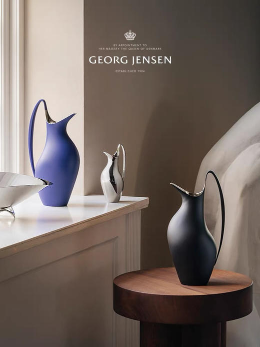Georg Jensen乔治杰生北欧凉冷水壶花瓶台面装饰摆件生日乔迁礼物 商品图1