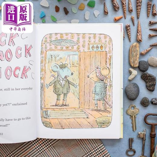 【中商原版】面包鼠与波波鼠3 Cornbread & Pop p  at the Museum英文原版 儿童绘本 动物故事图画书 进口读物4-8岁 友谊故事 商品图2