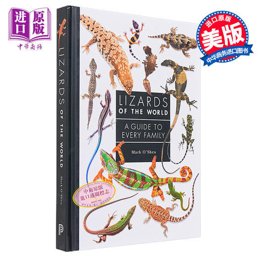 【中商原版】世界蜥蜴 蜥蜴百科图鉴指南 图文详解 Lizards of the World 英文原版 蜥蜴科普 Mark O Shea 商品图0