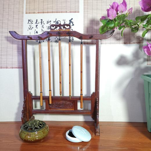 【红香妃带帽纯狼毫小楷】 不开叉、韧性强、适合灵飞小楷、抄经、国画勾线等 商品图1