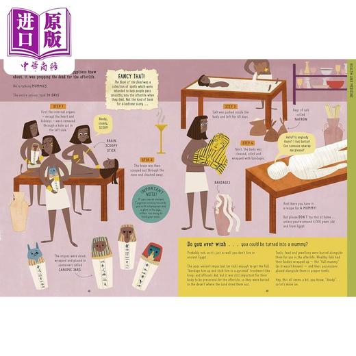 【中商原版】如果你生活在古埃及 A Kids Life in Ancient Egypt 英文原版 儿童历史读物 人文百科绘本故事 进口读物7岁以上 商品图3