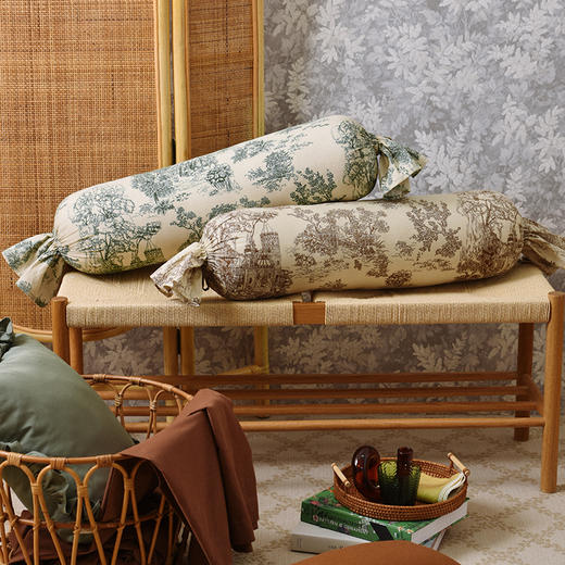 卢瓦尔河谷糖果枕卧室圆柱形侧睡枕 商品图0