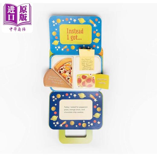 【中商原版】异形书 午餐盒 My Big Evil Brother Packed My Lunch 英文原版 儿童纸板书翻翻书 活动与玩具书 绘本图画书 进口 商品图3
