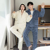 【柔滑细腻触感！温暖度更胜一筹】情侣睡衣冬季加厚拉链家居服，法兰绒新款绒珊瑚绒家居服，让您在寒冷的冬季中享受温暖和舒适lm 商品缩略图3