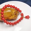 新款单坠-8毫米红砂女士手链 饰品美物 商品缩略图3