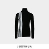 JUDYHUA 拼条设计针织毛衣 商品缩略图4