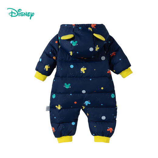 迪士尼童装男童星空米奇羽绒服连体衣冬装加厚保暖可爱哈衣234L960
 商品图8