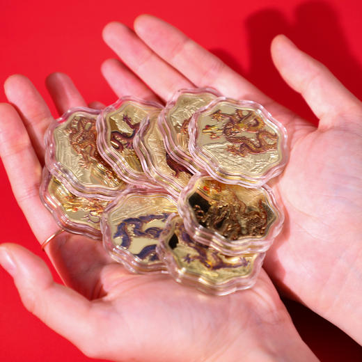 九龙荣耀版图纪念章 中国地图出版社地图权威授权 九龙代表中国九个景点 隐形荧光防伪 商品图5