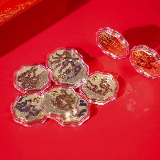 九龙荣耀版图纪念章 中国地图出版社地图权威授权 九龙代表中国九个景点 隐形荧光防伪 商品图4