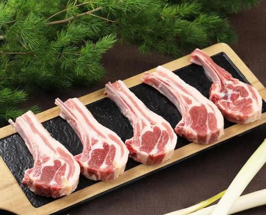 杞冠臻选 | 宁夏盐池滩羊 法式羊排18块精装 羔羊肉排 商品图1