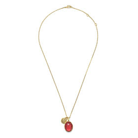 北京仓｜Goossens Paris-Cabochons 石榴红 项链［法国设计师］