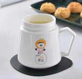 可爱喜乐小九果陶瓷水杯