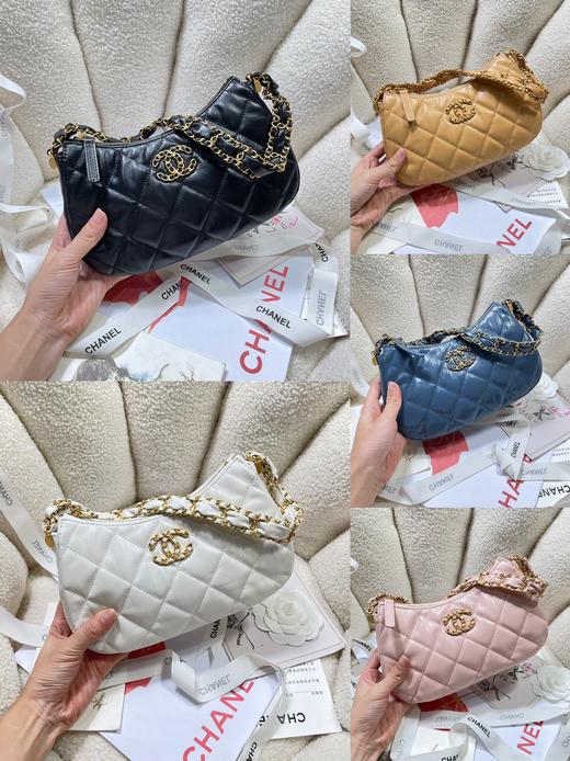 Chanel 香奈儿 23K 双C皮穿链条经典真皮包  GUC9002 商品图0