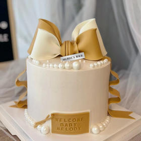 翻糖蝴蝶结蛋糕S95