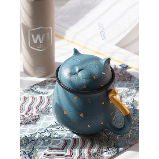 万仟堂招财猫·办公杯 商品图4