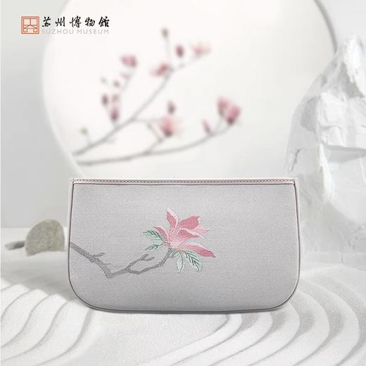 苏州博物馆  缂丝玉兰小挎包 商品图0