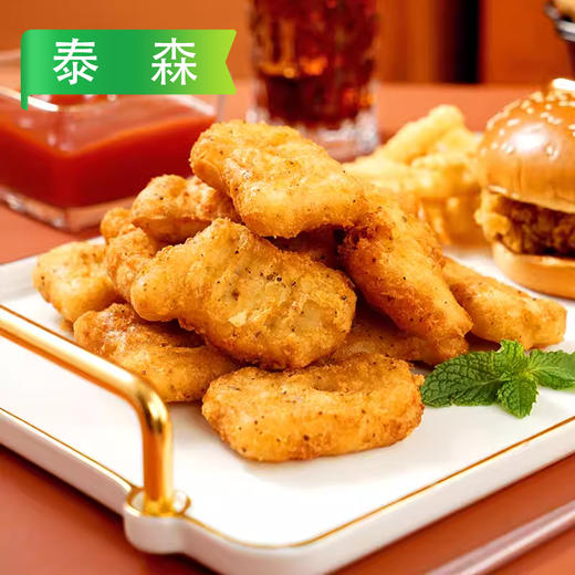 25G泰森黑胡椒鸡块1000g/袋（25g/个）15袋/件 商品图1