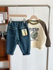 【高弹牛仔拥抱自由！呵护宝贝成长】冬季新款童裤儿童韩版百搭，卡通印花牛仔裤男童秋冬，加绒保暖 抵御寒冷；舒适自由 尽显个性 hh 商品缩略图4