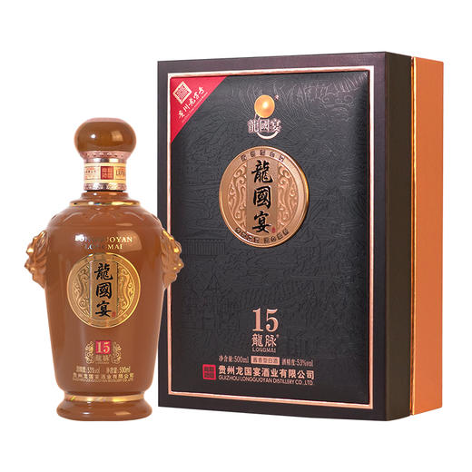 龙国宴龙脉15 53度500ml 商品图0