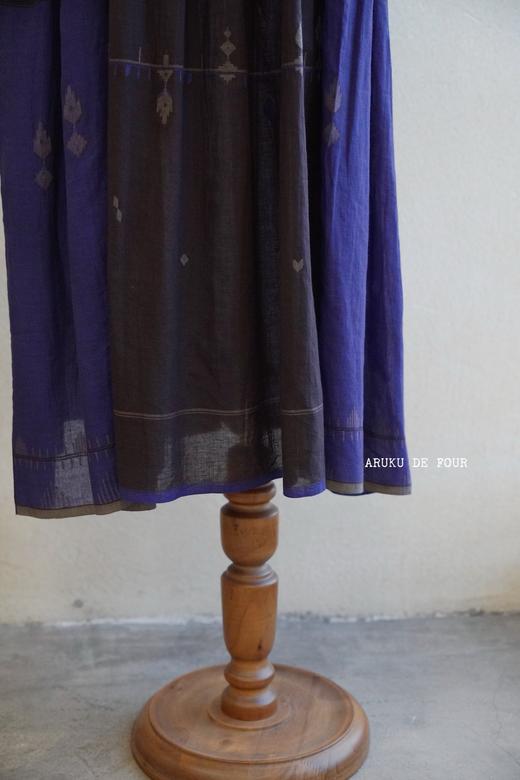 MAKU textiles｜印花蓝染连衣裙 商品图2