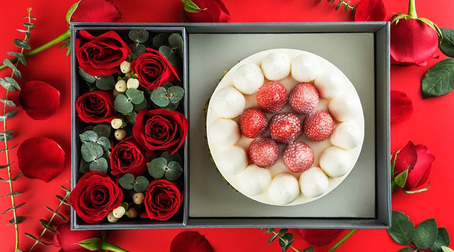 嗨森蛋糕——玫瑰礼盒蛋糕