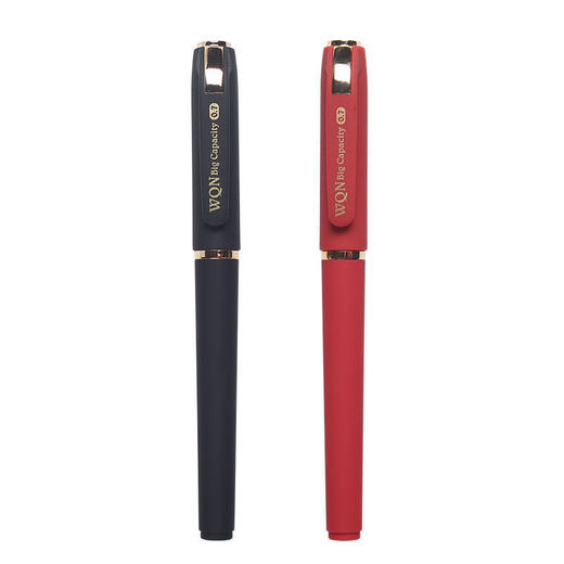 【练字笔】0.7mm 大容量黑红色签字笔中性笔学生子弹头碳素笔 商品图4