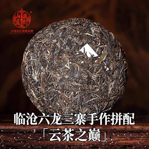 【999元精选福利专区】2023年郭少华监制 大白菜橡筋茶王青饼《云梦孤城》357克/片！5送1 商品图3