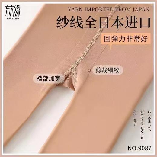 双层丝袜光腿神器肤色光腿袜 纱线全日本进口 薄绒加厚克数 商品图0