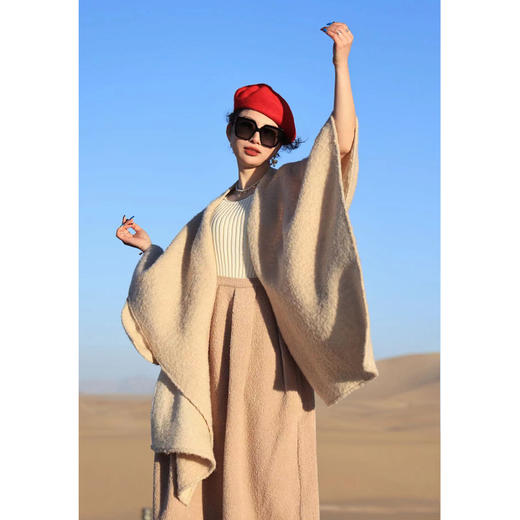 【线上专属】披肩（23810736-蜜合） 商品图4