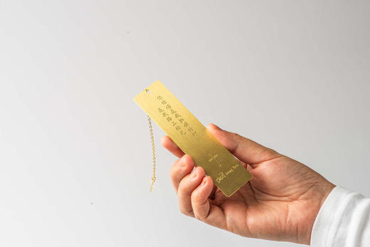 十架黄铜书签吊坠双面半激光刻字礼盒包装 商品图2