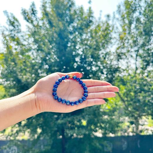 东岳天官赐福蓝晶石手串 商品图1