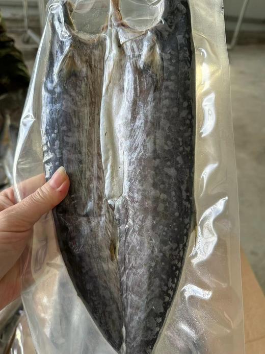 鲅鱼干晒好了，淡盐 干度好，大连湾渔家自晒鲅鱼干，全部用当地船冻10月份以后的鲅鱼晒的，自然晾晒两天，品质特别好 ，肉厚，一点不咸，又香又好吃😋收到货需冷冻保存，全国包邮（偏远地区除外） 商品图9